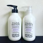 ママバターのシャンプー&トリートメントを使っています。シアバター由来の洗浄成分とアミノ酸系の洗浄成分で髪や頭皮の負担をかけず、しっとりやさしく洗い上げます。トリートメントには、天然保湿成分・シアバ…のInstagram画像