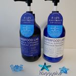 SUPERFOODLABhair care seriesを使いました！私が選んだのは、ブルーのボトルのさっぱりスカルプ集中ケア地肌環境を集中的に整えてさらりとした洗い上…のInstagram画像