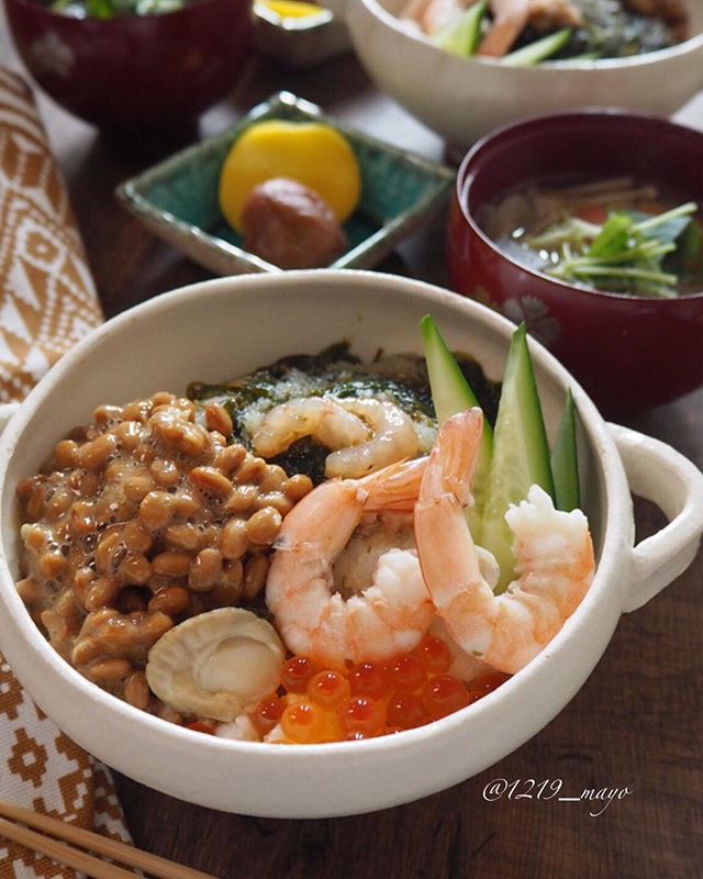 口コミ投稿：・・Japanese-style lunch with stewed rice bowl and soup stock・・こんばんは・・…
