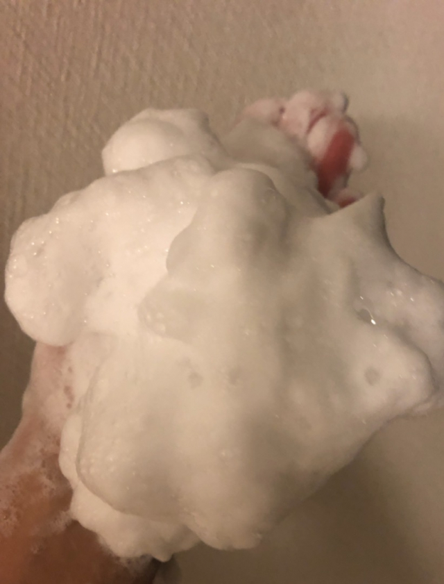 口コミ：濃密なもっちり泡で全身洗える！♡Le Savon －あんみつ石けんーの画像（15枚目）
