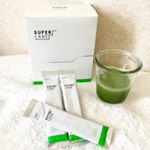 --HOOK様の新商品SUPER CARE GREEN PROTEINのモニターに当選しお試しさせて頂いてます。-プロテインって筋肉ってイメージがあったけどこれは美容と健康メイン✨…のInstagram画像