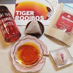 最高級茶葉100％のオーガニックルイボスティー☕️2018年モンドセレクション金賞「TIGER プレミアム・ルイボスティー」を飲んでみた感想です😉いつも飲んでいるルイボスティーと比べるとクセや…のInstagram画像