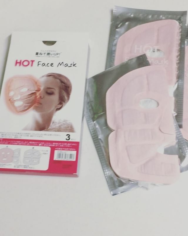 口コミ投稿：＊ほんやら堂さまより、『ながら温(HOT)フェイスマスク』3枚入りをいただきました😊..…
