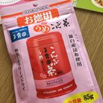 #玉露園 #お徳用梅こんぶ茶 #梅昆布茶 #梅こんぶ茶 #monipla #gyokuroen_fan梅こぶ茶はそのまま飲んでも美味しいけど、浅漬けや炊き込みご飯によく使ってます☺️お肉や…のInstagram画像