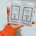 ELLE salon専用シャンプー＆トリートメントのサンプルをいただきました🎵 ELLE salon専用のシャンプー♥自宅でサロンと同じシャンプーが出来るのは嬉しいです!!・シャンプー…のInstagram画像