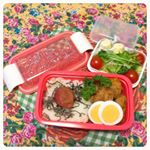 .今日からお弁当は『セパレートランチボックス』を使っています。とっても便利！😋🍱Uso il のInstagram画像