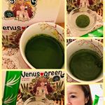 最近の青汁は、美味しい！ヴィーナスグリーン フルーツ青汁を飲んでみました🌱着色料や保存料、人工甘味料は入っていません。色は濃いグリーンで青汁感たっぷりですが、香りはメロンジュースみたいない…のInstagram画像