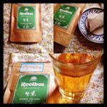 紅茶みたいで飲みやすくて美味しい(*⁰▿⁰*)ルイボスティー今回初めて飲んだけど、ハマりそう！(*´ω｀*) #タイガールイボスティー #ルイボスティー #ルイボスティー専門店 #ママ活 #オーガニッ…のInstagram画像