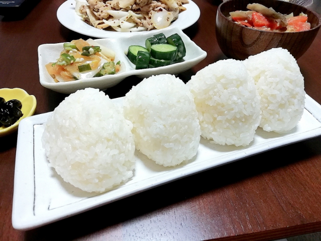 口コミ：海の精あらしおで塩むすび定食の画像（1枚目）