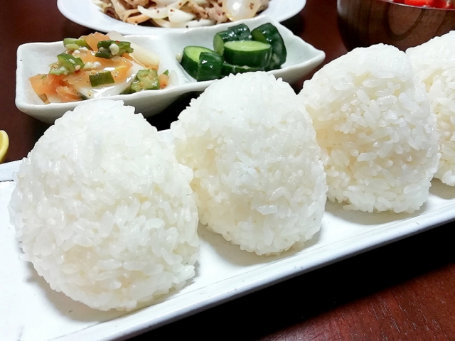 口コミ：海の精あらしおで塩むすび定食の画像（3枚目）