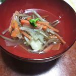 お雑煮美味しいです☆彡#monmarche #ツナ缶 #令和 #モンマルシェ #monipla #monmarche_fanのInstagram画像
