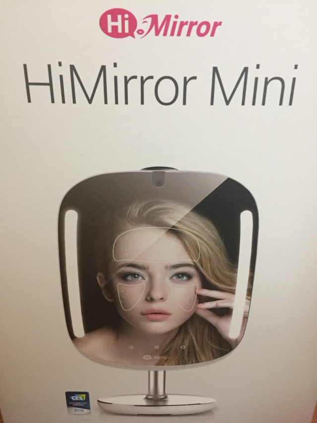 口コミ：【ビューティーテック】HiMirror Miniのブログモニターの画像（1枚目）