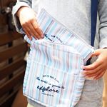 @karinpia_official #カリンピアさまより、#300均 で販売されている『旅のおでかけグッズ』2種類をお試しさせて頂きました。・■#ショルダーバッグ ：サイズ（約）：縦20cm…のInstagram画像