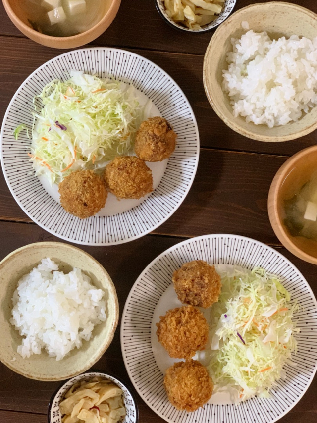 口コミ：ミンチカツで夜ごはんの画像（4枚目）