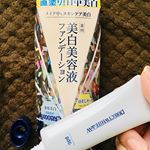 #pdc #ダイレクトホワイトdew #美白ファンデーション #monipla #pdc_fan 洗顔後、これ1本のみでファンデーションまで完成できる超優れもの♡軽いテクスチャーなので顔全…のInstagram画像