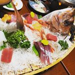先日の富山旅行の旅館での夕食🐟お刺身が新鮮で本当に美味しかったです😍💕#monmarche #ツナ缶 #令和 #モンマルシェ #monipla #monmarche_fanのInstagram画像