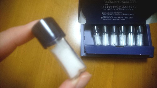 口コミ:【感想】ニッタバイオラボの乾燥美容原液 ピュアドライは理科の実験みたいで楽しく肌ふわふわモチモチに!の画像(5枚目)