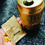 ✨エカス✨楽しく飲みたい時の為の二日酔い対策サプリメント❗❗ 二日酔い対策サプリメントとは思えないオシャレな見た目だからバックに入れてても気にならない🙈✨ いつもは二日酔い決定のお酒の量で…のInstagram画像