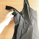 【グラマープリンセス】汗取り付きタンクトップ<ブラック>を着てみましたナイトブラも愛用中のいずみBODYラボ！こちらはグラマープリンセス汗取り付きタンクトップ、ぽっちゃりさん専用の汗取りイ…のInstagram画像