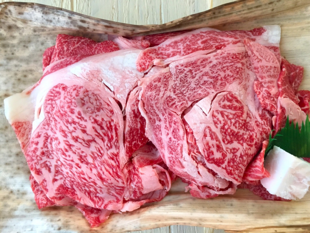 口コミ：神戸牛 辰屋の『神戸牛 切り落とし肉』の画像（6枚目）