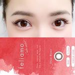 【#コンタクトレンズ 👁】﻿﻿久々にカラコンを装着しました🌟﻿@pia_contact  のfeliamoです💎﻿﻿全6色で写真はシアーブラウン🍫﻿｢好印象な瞳｣をテーマに開発…のInstagram画像