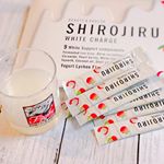 #shirojiru お試し中❤️パッケージの可愛さに惹かれ、商品の飲みやすさに感動！ライチヨーグルト味でとても甘くて飲みやすい。水で割るだけでも美味しいんですよ、#shirojiru…のInstagram画像