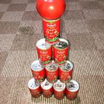 トマトピューレが20缶も！！🍅トマト好きにはたまらない😍😍スープにもデザートにもそして、ビール🍺にも合う！たくさんの料理を作っていこ〜🍳🍅 #デルモンテ #リコピンリッチトマト飲料 #リコ…のInstagram画像