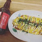 今日の昼ごはん⭐️ 鎌田醤油のかつおだしの中濃ソースを使って、とん平焼き😳このソースは、かつおだしが入ってるから香りも良いし旨味が凄いある🍀色んな料理に合うから野菜炒めや揚げ物にも。…のInstagram画像