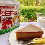 『アスミールを使ったレシピコンテスト』やってるので作ってみました！名付けて「体喜ぶパウンドケーキ(しっとり系)」材料↓↓↓クリームチーズ･･･200ｇアスミール･･･15ｇホッ…のInstagram画像