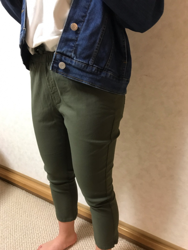 口コミ：エアパンツ【クロップド】かなりいい！大人気なのに納得ですの画像（5枚目）