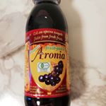#アロニア果汁　飲んでしました！ ・アロニア果汁は、ポリフェノールとアントシアニンをブルベリーの５倍含有しているフルーツです。 ・ アロニアは北米原産の小果樹で、ロシアで品種改良されブルガリアなど…のInstagram画像