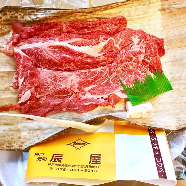 口コミ投稿：_______Yesterday,Kobe beef was delivered to my house😍🥩I had sukiyaki party for …