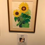 レビューが遅くなりすみません。有楽町の東京交通会館で行われました、絵画展【口と足で描いた絵～HEARTありがとう～】に招待していただきました。。描いた方の気持ち溢れる絵が何度みても素敵…のInstagram画像