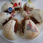 ❁#シナモロール のちぎりパンに#コロッケ をサンドしました🙌✨こちらはモニターで当選した @kobebeef_tatsuya さんの #神戸牛コロッケ です( ´艸｀)✨・❁ プレーン味のパ…のInstagram画像