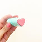 とってもかわいいラブリーなチーク💕ポップなデザインだけれど安心の日本製🙆‍♀️♡ とれにくく、鮮やかな発色です。#Lovisia #ラヴィジア #ハートチーク #スティックチーク #ク…のInstagram画像