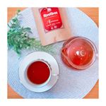 ..最近ハマってるルイボスティー☕️🌿✨.いつもコーヒーばかり飲んでしまうのでノンカフェインの飲み物を探していたところ頂いて気に入っています💓.ルイボスティーの中でも、…のInstagram画像