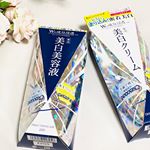 ✿✿ダイレクトホワイトdeW　美白美容液・美白クリーム✨美白美容液は肌に浸み込むウォータータイプの美容液。洗顔後1番初めにつけます。少しとろみのあるテクスチャで肌にスーッと…のInstagram画像