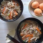 暑いのと涼しいのが交互に来ますね💦﻿お昼は煮込みうどんにしました。﻿プレミ本舗さまからいただいてた、まるごとキューブだし。﻿リニューアルしたんですって♪﻿﻿＜リニューアルポイント＞…のInstagram画像