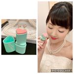 Lovisia　ハートスティックチークを使ってみました。超微小パール入りで明るいツヤ感が演出できるのがお気に入り。色持ちも良いです。パウダーのようなふわっとした仕上がり。#Lovi…のInstagram画像