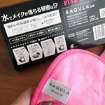 ＳＡＱＵＬＡクレンジングタオルを使ってみました水に濡らして拭くだけで簡単にメイクが落とせるクレンジングタオルだそうです！王様のブランチやヒルナンデス！で紹介され今話題の商品です。派…のInstagram画像