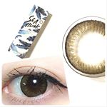 山中美智子プロデュースカラコン「SEA BLINK」を使ってみました👁海をイメージしたカラコン。着用しているのはホライゾンです。地平線をイメージした落ち着いたブラウンのフチにベージュ系の …のInstagram画像