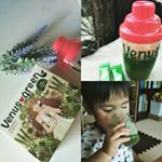 【親子青汁ライフ】子供の頃、【不味い！もう1杯っ】というCMが印象的だった青汁。今はどこの青汁も飲みやすくなりましたね。#ビーナスグリーン 青汁を始めました。九州産大麦若葉、22種類の野菜…のInstagram画像