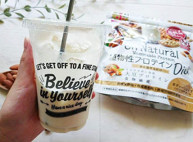 口コミ投稿：＊＊＊・@ennatural_smoothie さんの『植物性プロテイン Diet』をお試しさせていただ…