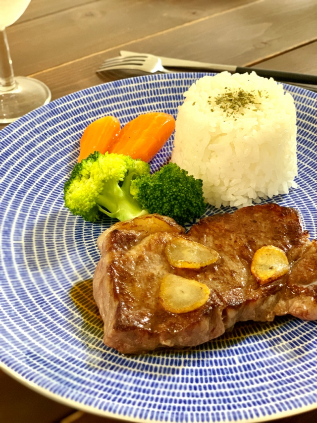 口コミ：神戸牛のステーキの画像（1枚目）