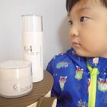 ⑅︎◡̈︎*@queens_bathroom のスウェットテクノロジーローション(化粧水)とヒューマンインネイトオイルクリームが届きました♡・ラッピングの包装がとても可…のInstagram画像