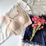 u0040nissen_inner_official 様のはだかブラジャー 👙💕✨お試しさせて頂きました😊・なんと！縫い目のない1枚布のブラジャー🤭♥‪♥♥‬こういうの欲しかった🥺💓・夜…のInstagram画像
