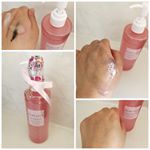 ピュアジュレ クレンジングジェルスクラブinジェルの発想で、生まれたてのバラ色素肌へ！300mLなので、たっぷり使えます。ピンクのボトルで、花びらの形がたくさんデザインされていて、かわいい…のInstagram画像
