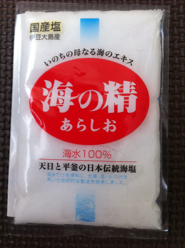 口コミ：伝統海塩「海の精あらしお」の画像（1枚目）