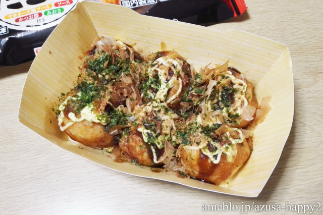 口コミ：テーブルマーク『ごっつ旨い』のお好み焼き＆たこ焼きを食べてみた！の画像（3枚目）