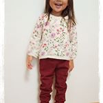 🌠.nissenさん(u0040nissen_kids_official )さんの【キッズ(男女兼用)カットソーストレッチジョガーパンツ】のご紹介です。.3歳7ヶ月の女の子👧普段は110cm…のInstagram画像